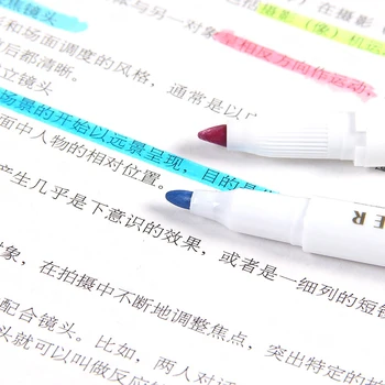 Japonijos Raštinės reikmenys, Švelnaus Įdėklo Dvigubai Vadovauja žymėjimo įrankis Pen Žymeklis Parkeris Vaikų piešinių Pen Raštinės Prekes