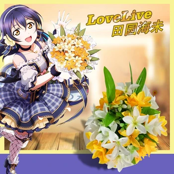 Japonų Anime Love Live! Cosplay Kostiumai, Gėlių Puokštė Susijaudinimą Kousaka Honoka Minami Kotori Ayase Eli Cosplay Kostiumų dovana