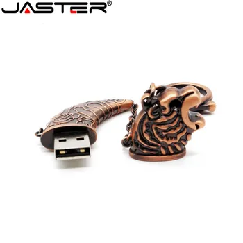 Jaster universalus USB2.0 metalinio tigro galva armijos peilis M004 USB diską, micro USB 