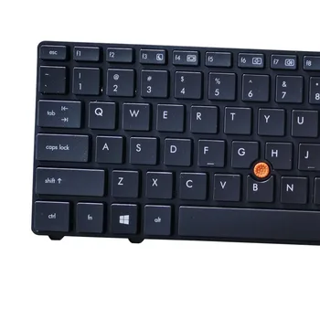 JAV nešiojamojo kompiuterio Klaviatūra HP EliteBook 8760w 8770w 701454-001 6037B0081325 Su ištiestu stick