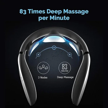 Jeeback G2 Kaklo Massager Elektros Gimdos Kaklelio Massager Karšto Suspausti L-Formos Dėvėti 360°Plūduriuojantis Masažas Dirbti Su Mijia App