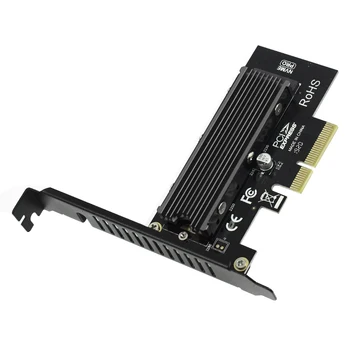 JEYI Combo Aušinimo Karo Heatsink + SK4 m.2 VSD, kad PCIE 3.0 X4 Adapterio plokštę M Svarbiausių Paramos PCI Express PCI-e X16 X8
