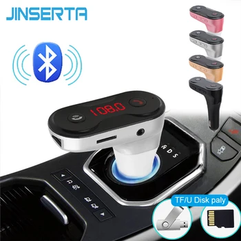 JINSERTAR Wireless FM Siųstuvas Moduliatorius 