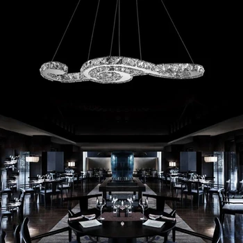 Jmmxiu šiuolaikinės kūrybos mados paprasta kristalų pakabukas lemputė dėmesį muziką Baras, Kavinė Restoranas, Lounge