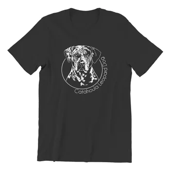 Juokinga Didžiuotis Catahoula Leopard Šuo portretas Dovana T-Shirt Žaidimai didmeninės Drabužių Mielas Kawaii trumpomis Rankovėmis T-shirt 7522