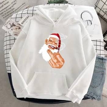 Juokinga Santa Claus Hoodie Ponios Marškinėlius Vyrų Hoodie Harajuku Streetwear Atsitiktinis Nešioti Retro Hoodie Vyrų hip-hop hoodies XS-3XL