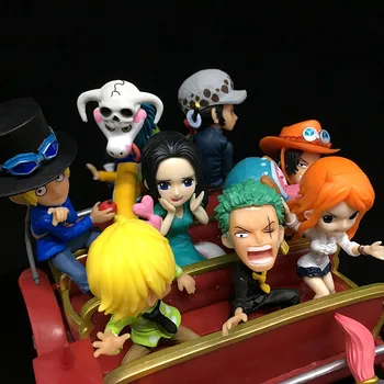 [Juokingi] Anime One Piece 20-metį Vežimo Ichiban Kuji WCF Luffy Zoro Sanji Nami PVC Veiksmų Skaičius, Surinkimo Modelis žaislas