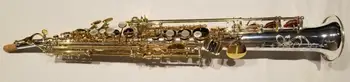 Jupiteris Sopranas Saksofonas JSS -1100SG (Nikelio ir aukso), Aukštos G raktą su Dviem Kaklo Greitas pristatymas