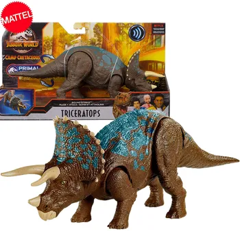 Juros periodo Pasaulyje Konkurencingos Dinozaurų Garso Strike Triceratopsas Dinozaurų Veiksmų Skaičius, su Streiko ir Chomping Žaislą Dovanų GVH66