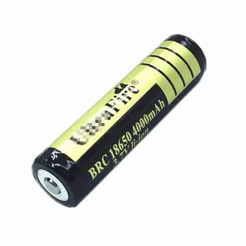 JY-FIRE 2 arba 5VNT/DAUG 18650 Ličio Baterija 3.7 V 4000mAh Įkrovimo baterija (akumuliatorius su apsaugos valdyba