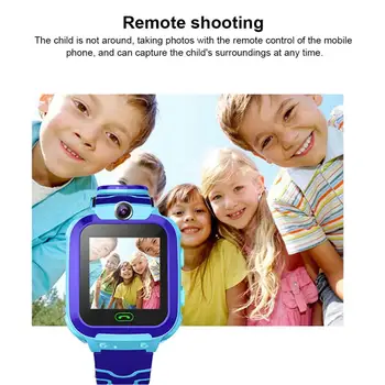 K12 Vaikų смарт часы SOS Telefoną, Laikrodį Smartwatch Vaikams Su Sim Kortele 9 Kalbomis Vaikams Dovanų, Skirtų 