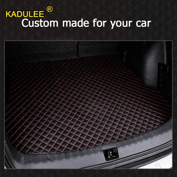 KADULEE custom automobilio bagažo skyriaus kilimėlis Skoda visi modeliai fabia octavia greitai puikus kodiaq yeti 