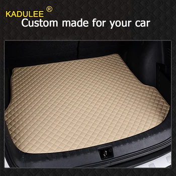 KADULEE custom automobilio bagažo skyriaus kilimėlis Skoda visi modeliai fabia octavia greitai puikus kodiaq yeti 