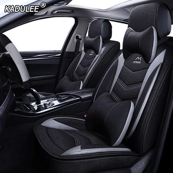 KADULEE linų automobilių sėdynės padengti Mazda 3 6 CX-5 CX7 cx-3 cx-4 323 626 M2, M3, M6 Axela Familia 