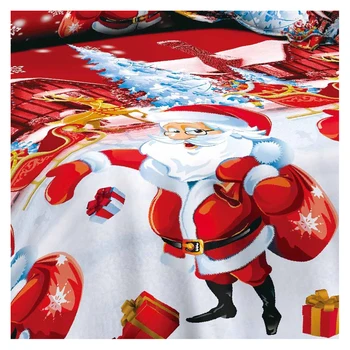 Kalėdų Namų tekstilės Medvilnės patalynę aukštos kokybės 4pc patalynės komplektas