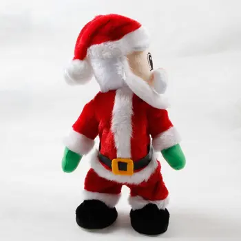 Kalėdų Papuošalai Namų Dekoro Šalis Dekoro Nuolatinis Elektros Santa Claus Dainuoti Šokių Lėlės Gimtadienio Dovanos, Žaislai Vaikams