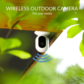 Kami Saugumo Kameros Balta Indoor/Outdoor Wireless 1080p Namų Apsaugos Sistema Namų Rinkinio Suderinamumą su Įkraunama Baterija