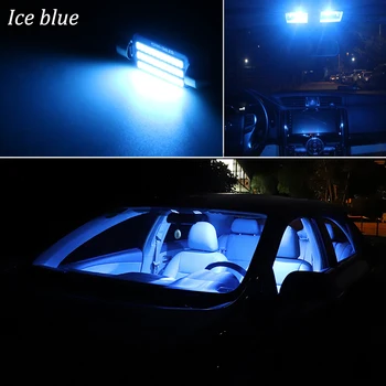 KAMMURI 13X LED Licenciją plokštelės lemputės + Interjero dome Light Rinkinys, Skirtas 