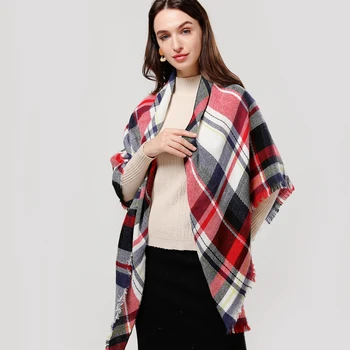 Karšto Pardavimo 2020 prabangos prekės megzti pavasario žiemos moterų skara skara šiltas vilnos šalikai, skaros ant kaklo bandana pashmina lady wrap