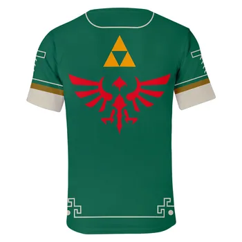 Karšto Pardavimui, 3 Iki 14 metų vaikų marškinėliai The Legend of Zelda 3D atspausdintas t-shirt berniukų, mergaičių harajuku vaikams Laisvalaikio marškinėlius drabužiai