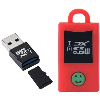 Karšto Prekės ženklas MINI 5Gbps Super Greitis USB 3.0 Micro SD/SDXC TF Kortelių Skaitytuvo Adapteris 3.95