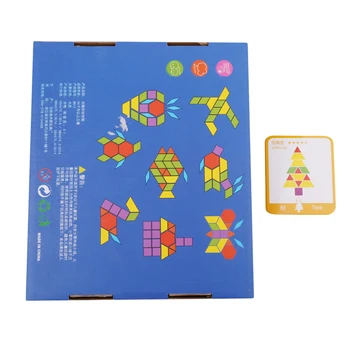 Karšto Švietimo Žaislas Vaikams, Dėlionės Mokymosi Vaikai Besivystančiose Mediniai Žaislai Berniukams, Mergaitėms 155 VNT Kūrybos Puzzle Žaidimai