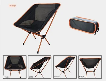 Kelionės Lauko Sulankstomoji Kėdė Ultralight Aukštos Kokybės Lauko Kempingas Kėdė Nešiojamų Paplūdimio Pėsčiųjų Iškylą Sėdynės Žvejybos Įrankiai Kėdė