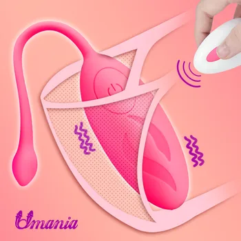 Kelnaitės Belaidžio Nuotolinio Valdymo Vibratorius Kelnaitės Vibruojantis Kiaušinis Nešiojami Dildo Vibratorius G Spot-Klitorio Sekso žaislas Moterims