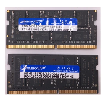 Kembona Nešiojamas DDR4 4GB 8GB 16GB 4G, 8G RAM 16G Atminties 2133mhz 2400mhz 2666mhz Memoria 260-pin SODIMM RAM Stick