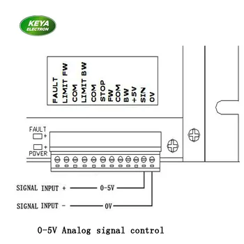 Keya į priekį atvirkštine padėtimi riba dc pwm valdiklis 12v 24v 48v 100A, DC12/48RT100BL-XW