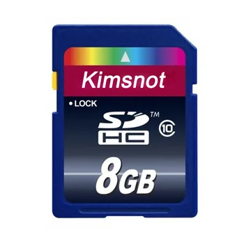 Kimsnot SD Kortelės Atminties Kortelė 32GB 64GB 16GB 8GB Flash Drive, SDXC SDHC atminties Kortelės 10 Klasė Didelės Spartos C10 Skaitmeninio Fotoaparato Didmeninės