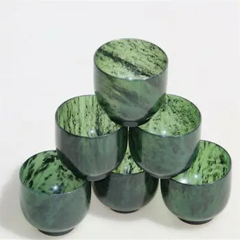 Kinija Rankų Darbo Natūralios Jade, Natūralus Agatas Bowl 