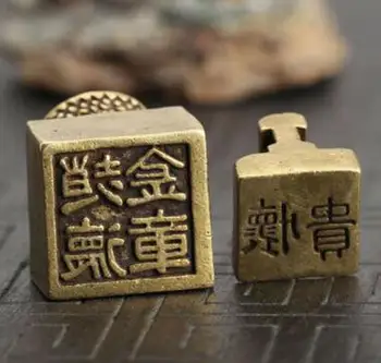 Kinijos Kolekcines Bronzos Drožyba Įdarbinti Pinigus Vėžlys Antspaudas Gyvūnų Statula Išskirtinį Mažas Statula