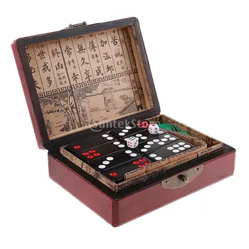 Kinijos Pai Gow Paigow Plytelės Nustatyti Domino Kazino Žaidimas Šalis Įdomus Žaislas, skirtas Entertainemnt