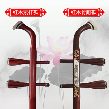 Kinijos Priemonė Profesinės Patentų Erhu Strik Muziek Raudonmedžio Erhu su Bow String Erhu Priedai Liaudies Styginiai instrumentai