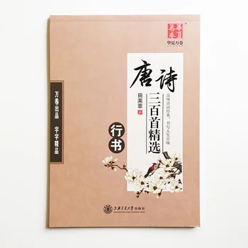 Kinų Kaligrafija Copybooks Pen Xingshu Tango Eilėraštį Kinijos Ženklų Pratybų Sąsiuviniai iki Tian Yingzhang
