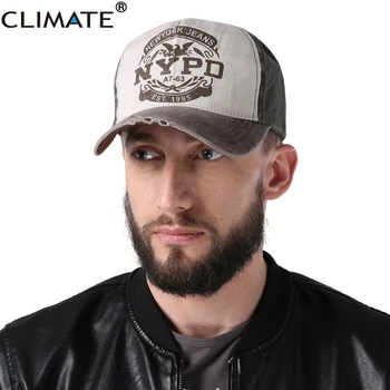 KLIMATO NYPD Beisbolo Kepurės, New York Trucker Kepurės Kepurės Tėtis Kepurės Kepurės Policijos Plauti Medvilnės Audinio Sporto Kepurės Kepurės Vyrams Vyrams