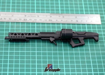 KNL HOBIS Action Figure 12 colių lėlės 1/6 karius, ginklus, ginklą, pelėsių 4D Avataras machine gun black MG62 sumontuoti plastikiniai modelis
