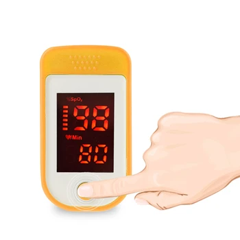 Kraujo Deguonies Stebi Pirštą Pulse Oximeter Deguonies Įsotinimo Stebėti, Greitas Pristatymas per 24 valandos (be Baterijos)