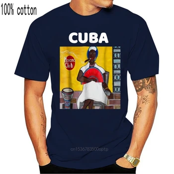 Kuba T-Shirt Afro Kubos Cigarų Tee Marškinėliai Derliaus Kubos Tee Mados Vyrai Ir Moteris Marškinėliai Nemokamas Pristatymas