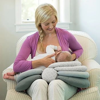 Kūdikio Pagalvės Daugiafunkcį Krūtimi Sluoksniuotos Plaunamas Padengti Reguliuojamas Modelis, Pagalvėlės Kūdikio Žindymo Krūtimi Kūdikių Priežiūros Pagalvė