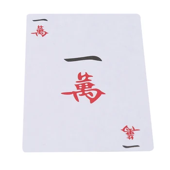 Kūdikių Aritmetinis Žaislas Popieriaus Mahjong Kortų Rinkinys Su Kauliukus Kinijos Tradicinis Klasikinis Kortų Žaidimai