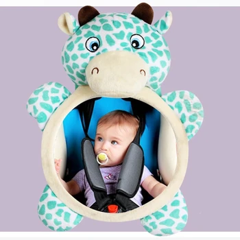 Kūdikių Galinio Susiduria Veidrodėliai Saugos Automobilio galinės Sėdynės Baby Lengva vaizdo Veidrodis, Reguliuojamas Naudinga Cute Kūdikių Stebėti Vaikams Vaikiška Vaikas