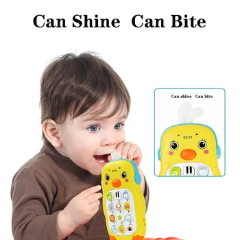 Kūdikių Telefono Žaislas Telefono Muzikos Garso Mašina, skirtas Vaikams, Kūdikių Ankstyvojo Ugdymo Mobiliojo Telefono Žaislai Dovana