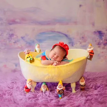 Kūdikių vonia naujagimių fotografijos rekvizitai kūdikių nuotraukų fotografavimo rekvizitai sofa kelia dušo krepšelį priedai