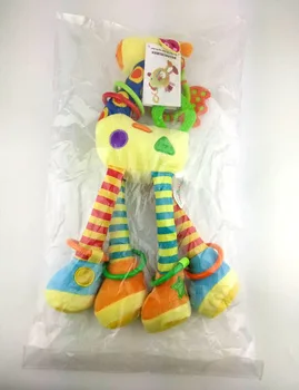 Kūdikių Žaislai, Pliušas Kūdikių Barškučių Minkštas Kūdikio Rankas Žaislą 46cm Animacinių filmų Gyvūnų Teether Barška Anksti Švietimo Lėlės Žirafa