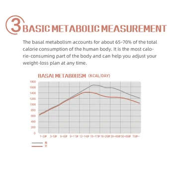 Kūno Masės Indekso Matavimas Rankiniai 6Seconds KMI Metrų Sveikatos Riebalų Analizatorius Stebėti Svorio Matuoklis Kalorijų Skaičiuoklė Įrankiai
