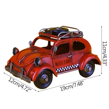 Kūrybos Kaustytomis Geležies Taksi Modelį, Foto Rėmelis, Vaikų Kambario Dekoravimas Ornamentais Tyrimo Biuro Patalpos Ekranas Rašiklio Laikiklis Automobilio Modelį