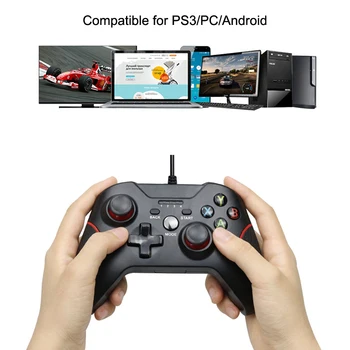 Laidinio Gamepad PS3 Konsolės Manipuliatorių Controle PC SONY PS3 Valdiklis 