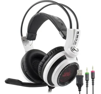 Laidinė Laisvų Rankų Įranga 7.1 Surround Sound Gaming Ausinių Over-Ear Ausinės Su Vibracija Mikrofonas Led Lemputė Kompiuteris Pc Ps4 Xbox